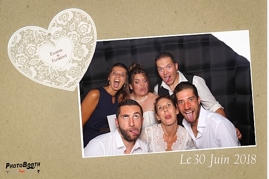 Photobooth Mariage Elodie et Florent Passy Chedde