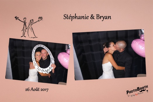 Photobooth Mariage Stéphanie & Bryan