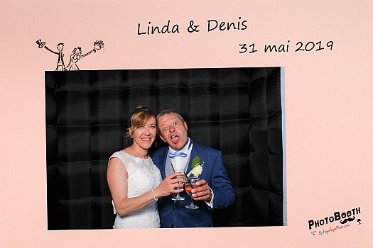 Photobooth Linda et Denis à Sallanches