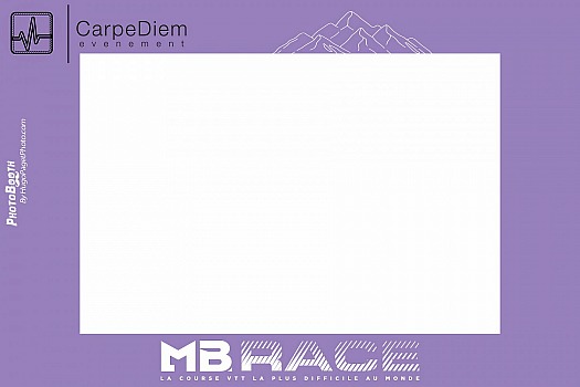 Photobooth CarpeDiem Evenement - MB RACE 2024